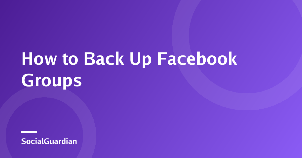 Person organizing a Facebook group backup archive on a laptop