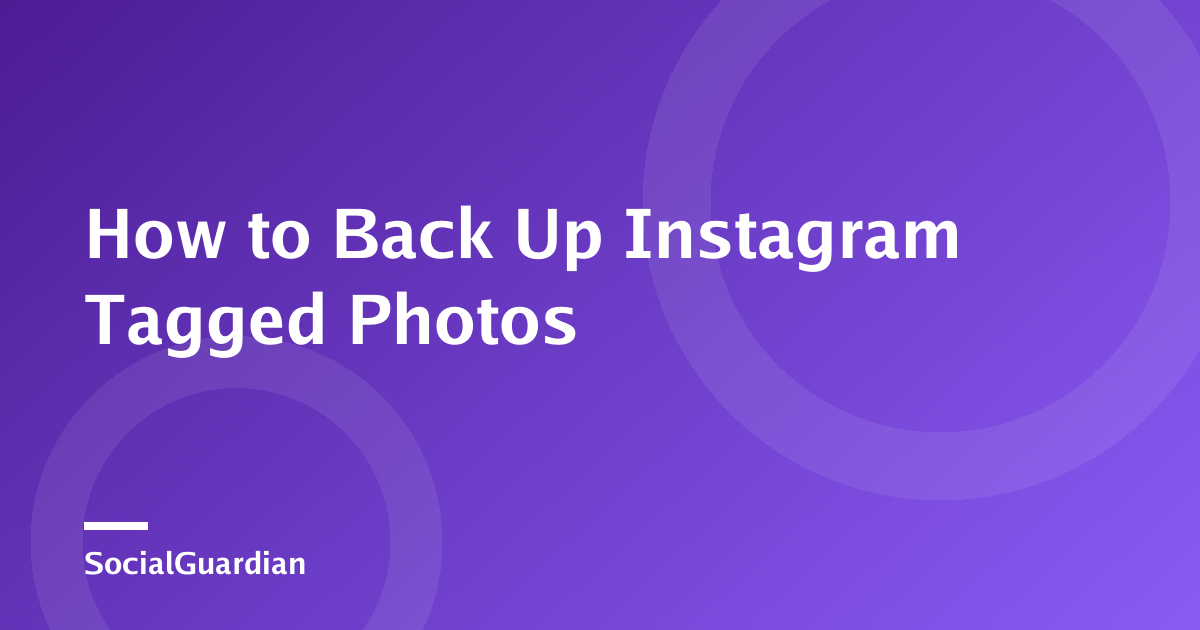 手机显示 Instagram 被标记照片存档清单
